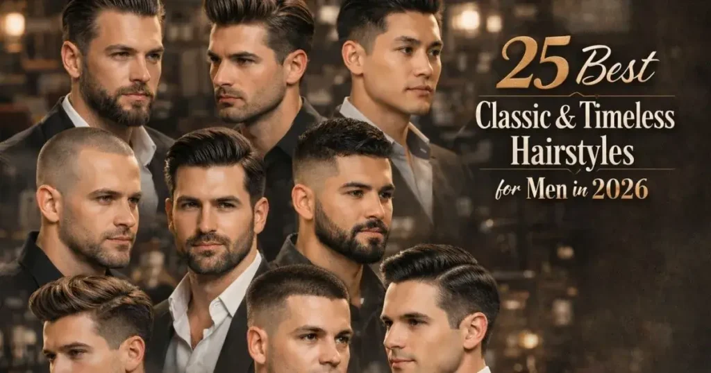 25 Best Classic and Timeless Hairstyles for Men in 2026