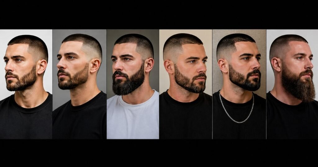 30 best buzz cut with beard styles for men 2026 