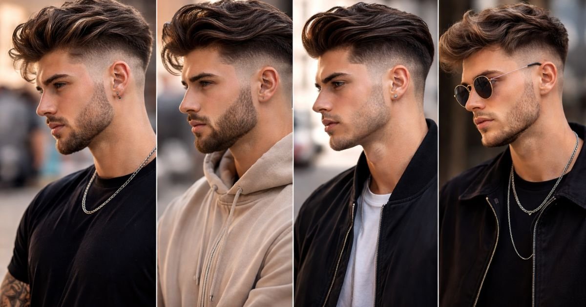 35 Modern Fade Haircut with Long Hair on Top Styles for 2026